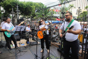 Galeria: Homenagem  da Banda e Coral de servidores a padroeira no Círio